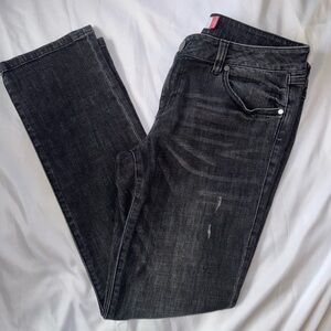 CAbi Charcoal Slim Boyfriend Jeans.size 8